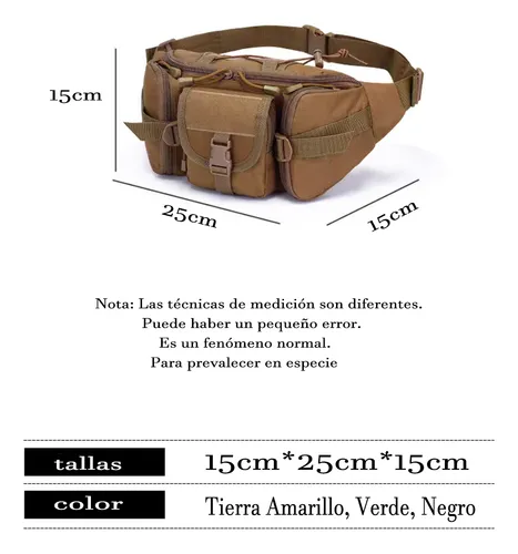 Foto 4 pulgar | Cangurera Xtellar Tactica Militar Impermeable Riñonera Deportiva