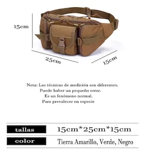 Foto 3 | Cangurera Xtellar Tactica Militar Impermeable Riñonera Deportiva