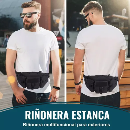 Foto 4 pulgar | Cangurera Xtellar Tactica Militar Impermeable Riñonera Deportiva