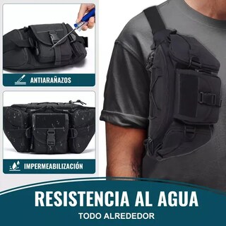 Foto 4 | Cangurera Xtellar Tactica Militar Impermeable Riñonera Deportiva