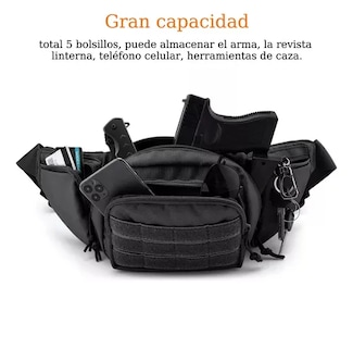 Foto 3 | Cangurera Xtellar Hombre Tactica Impermeable Riñonera Deportiva