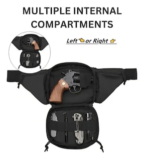 Foto 4 | Cangurera Xtellar Hombre Tactica Impermeable Riñonera Deportiva