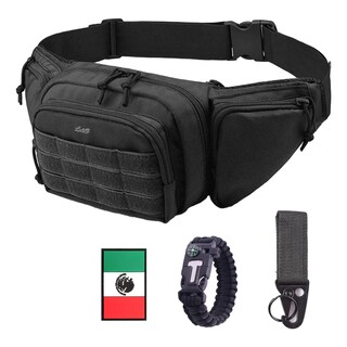 Foto 4 | ''cangurera Tactica Militar Impermeable Riñonera Deportiva Lab.g Negra ''