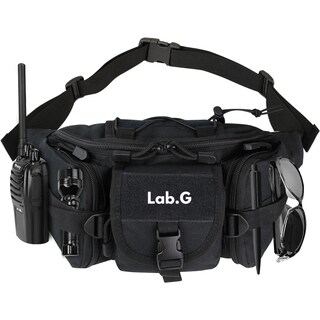 Foto 2 | Cangurera Tactica Militar Impermeable Lab.g Negro