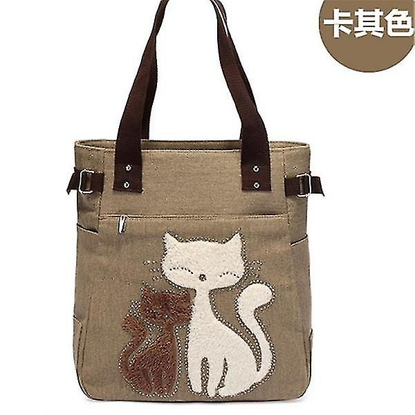 Foto 1 | Bolso De Hombro Huoguo De Lona Con Forma De Mensajero Para Momias - Venta Internacional.