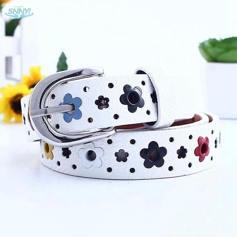 Foto 2 pulgar | Cinturón Huoguo Fashion Con Mariposas Huecas Y Flores De Piel Sintética - Venta Internacional.