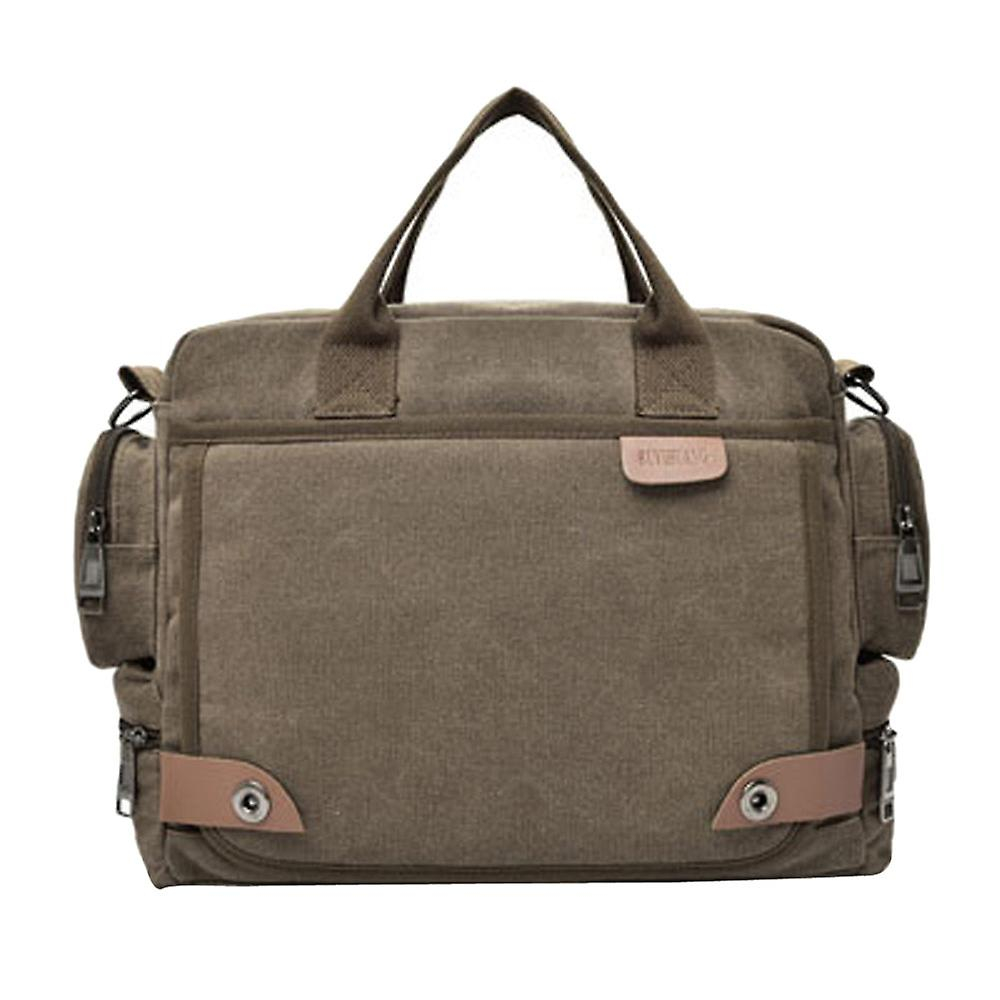 Foto 2 pulgar | Bandolera Tipo Bandolera Huoguo De Lona Para Hombre 35x29x13cm - Venta Internacional.