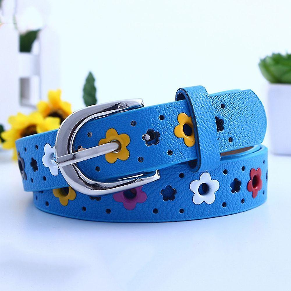 Foto 2 pulgar | Cinturón Huoguo Fashion Con Mariposas Huecas Y Flores De Piel Sintética - Venta Internacional.