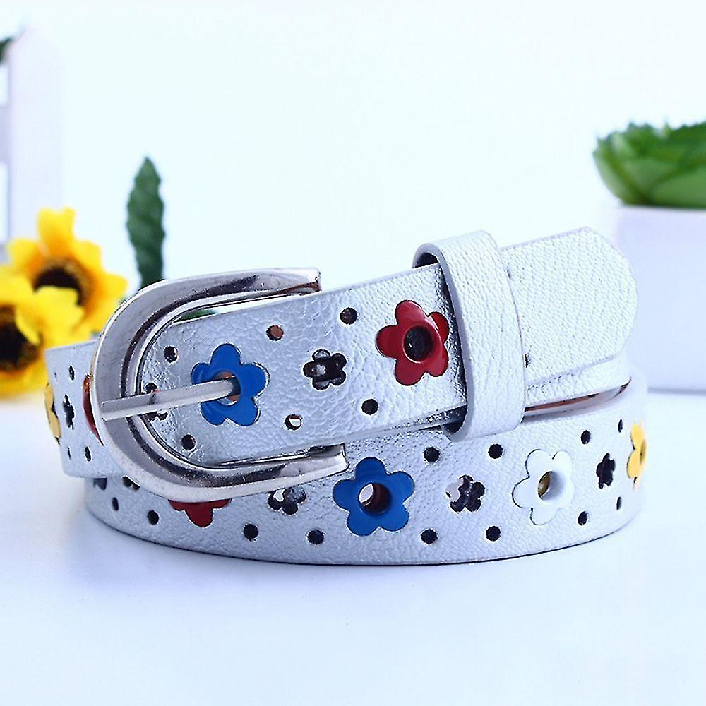 Foto 6 pulgar | Cinturón Huoguo Fashion Con Mariposas Huecas Y Flores De Piel Sintética - Venta Internacional.
