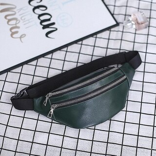 Foto 2 | Riñonera Fanny Packs Huoguo De Piel Sintética Para Mujer 2 Unidades - Venta Internacional.