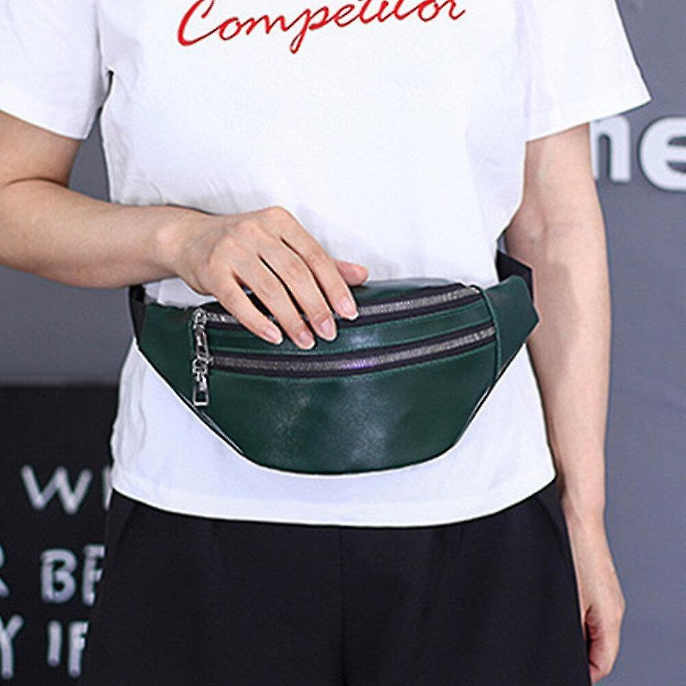 Foto 5 pulgar | Riñonera Fanny Packs Huoguo De Piel Sintética Para Mujer  2 Unidades - Venta Internacional.