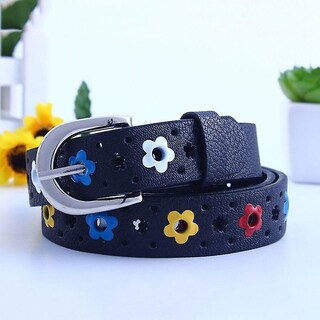 Foto 3 | Cinturón Huoguo Fashion Con Mariposas Huecas Y Flores De Piel Sintética - Venta Internacional.