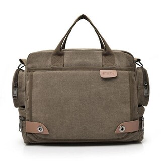 Foto 2 | Bandolera Tipo Bandolera Huoguo De Lona Para Hombre 35x29x13cm - Venta Internacional.