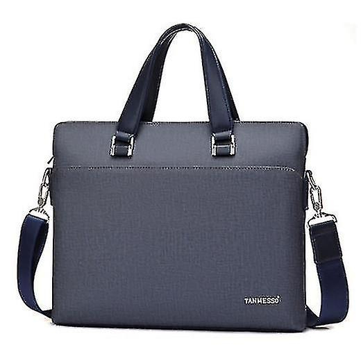 Foto 4 | Bolso De Hombro Huoguo Business Para Hombre  Azul Real - Venta Internacional.