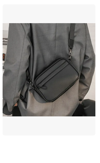 Foto 4 | Bandolera De Cuero Para Hombre