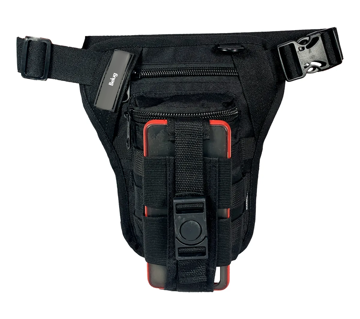 Foto 1 | Piernera Belug Tactica Para Celular Multiusos Negro