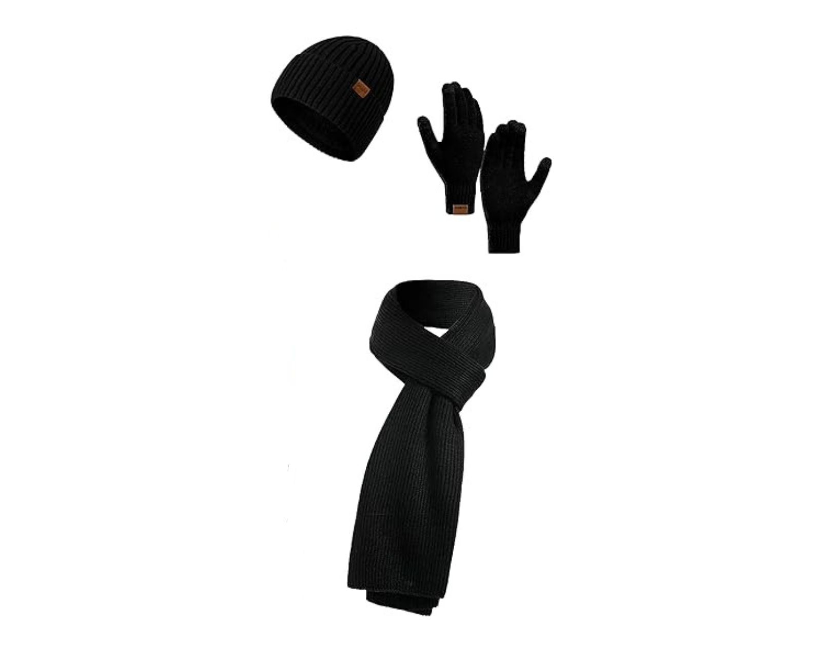 Foto 1 | Juego de Gorro Bufanda Guantes de Pantalla Táctil Bluelander Térmicos Unisex