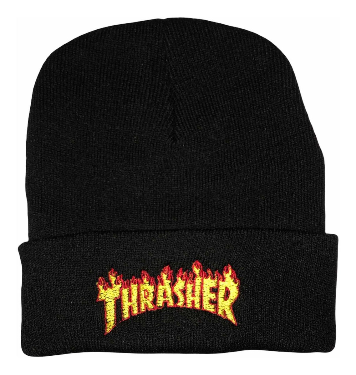 Foto 2 pulgar | Beanie Wünd Thrasher Negro Unisex