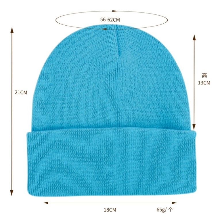 Foto 4 pulgar | Gorro Beanie Wünd Azul Neón para Hombre