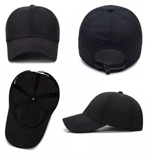 Foto 4 | Gorra Deportiva Transpirable Actividades Al Aire Libre Negro