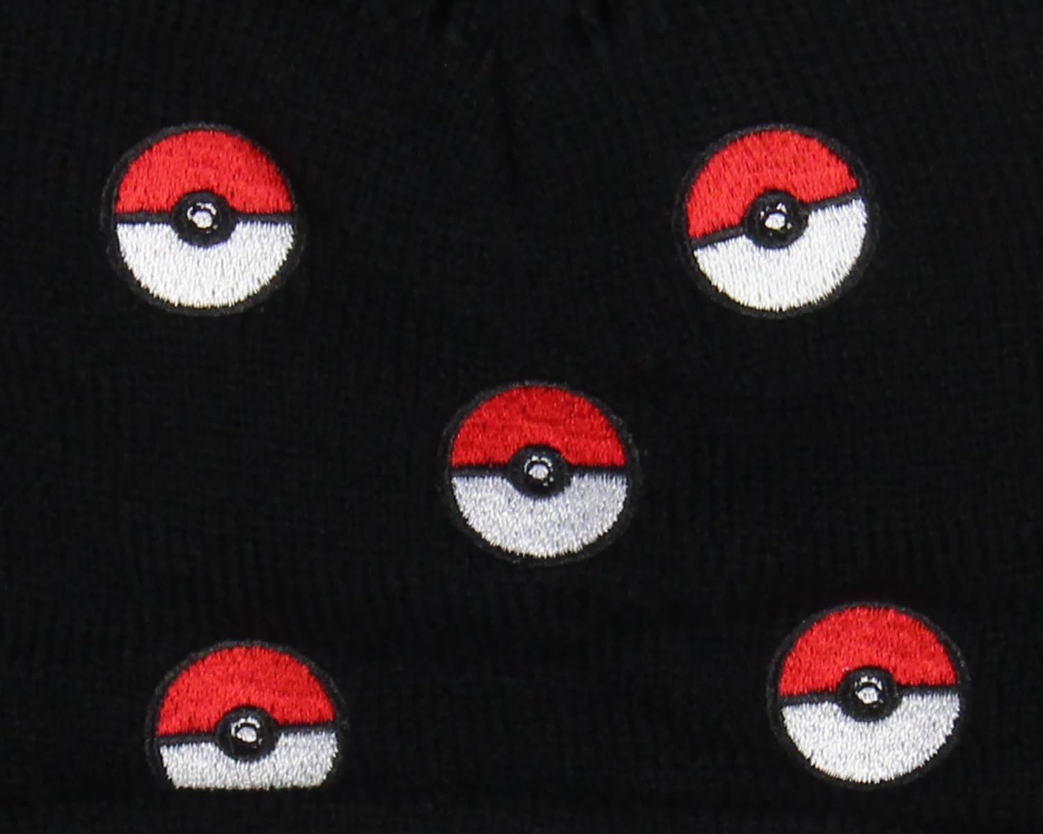 Foto 6 pulgar | Gorro Bioworld Pokemon Pokeball Con Forma De Pompón Unisex Para Invierno - Venta Internacional.