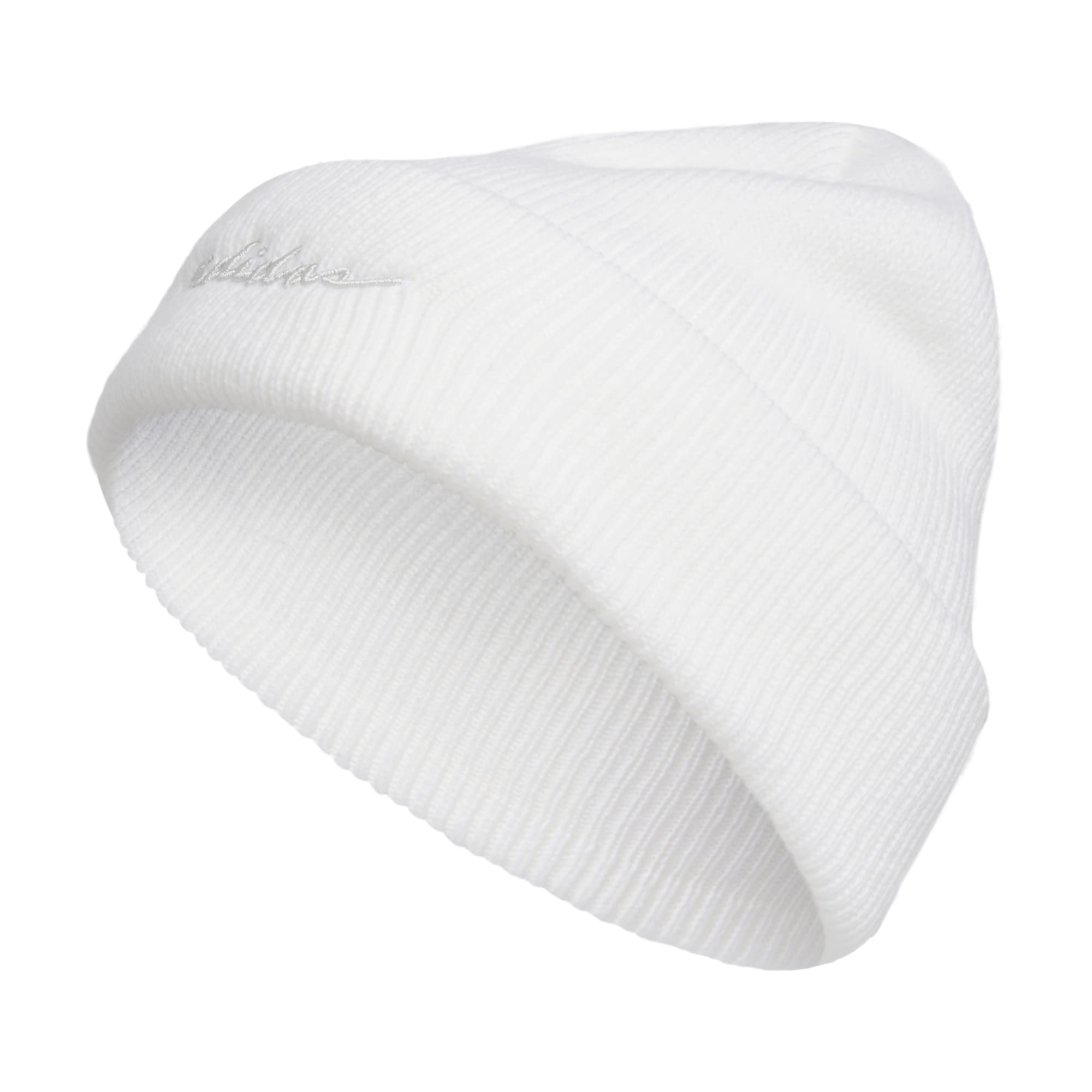Foto 2 pulgar | Gorro Adidas Script Para Mujer, Invierno, Blanco/gris Transparente - Venta Internacional.