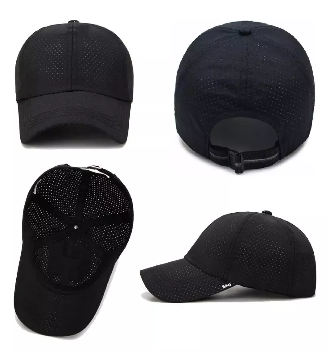 Foto 5 pulgar | Gorra Deportiva Belug Transpirable Actividades Al Aire Libre Negro