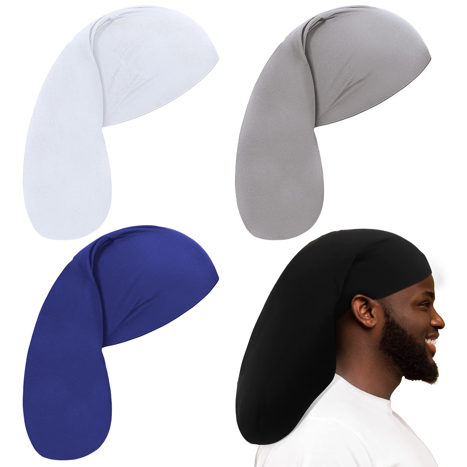 Foto 2 pulgar | Gorro Con Rastas Tatuo Jumbo, Unisex, Pelo Largo, 4 Piezas - Venta Internacional.