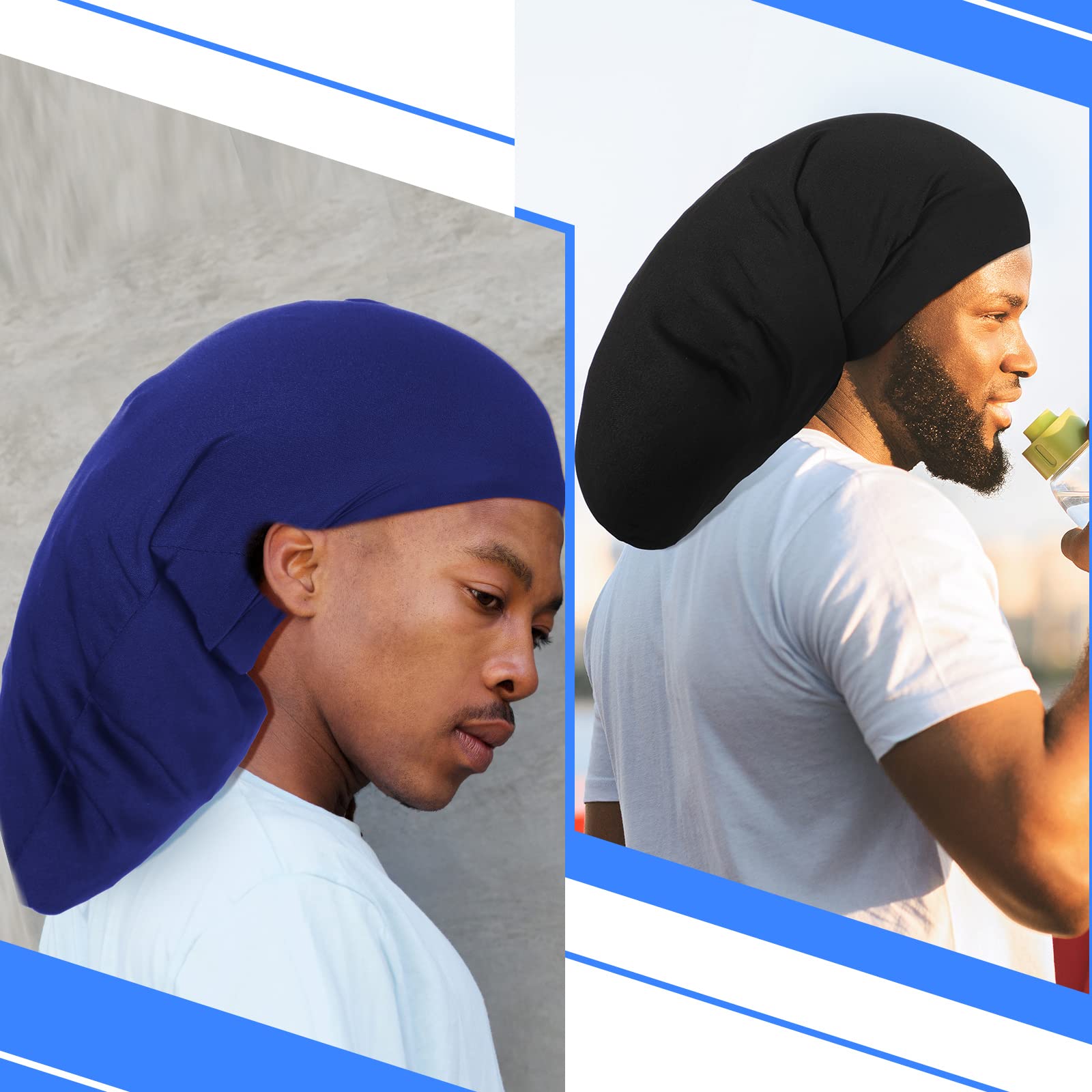 Foto 6 pulgar | Gorro Con Rastas Tatuo Jumbo, Unisex, Pelo Largo, 4 Piezas - Venta Internacional.