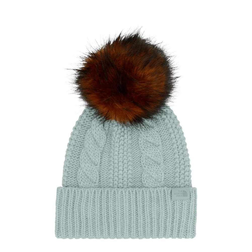 Foto 2 pulgar | Gorro The North Face Oh Mega Fur Pom Para Mujer, Color Pino Apagado - Venta Internacional.
