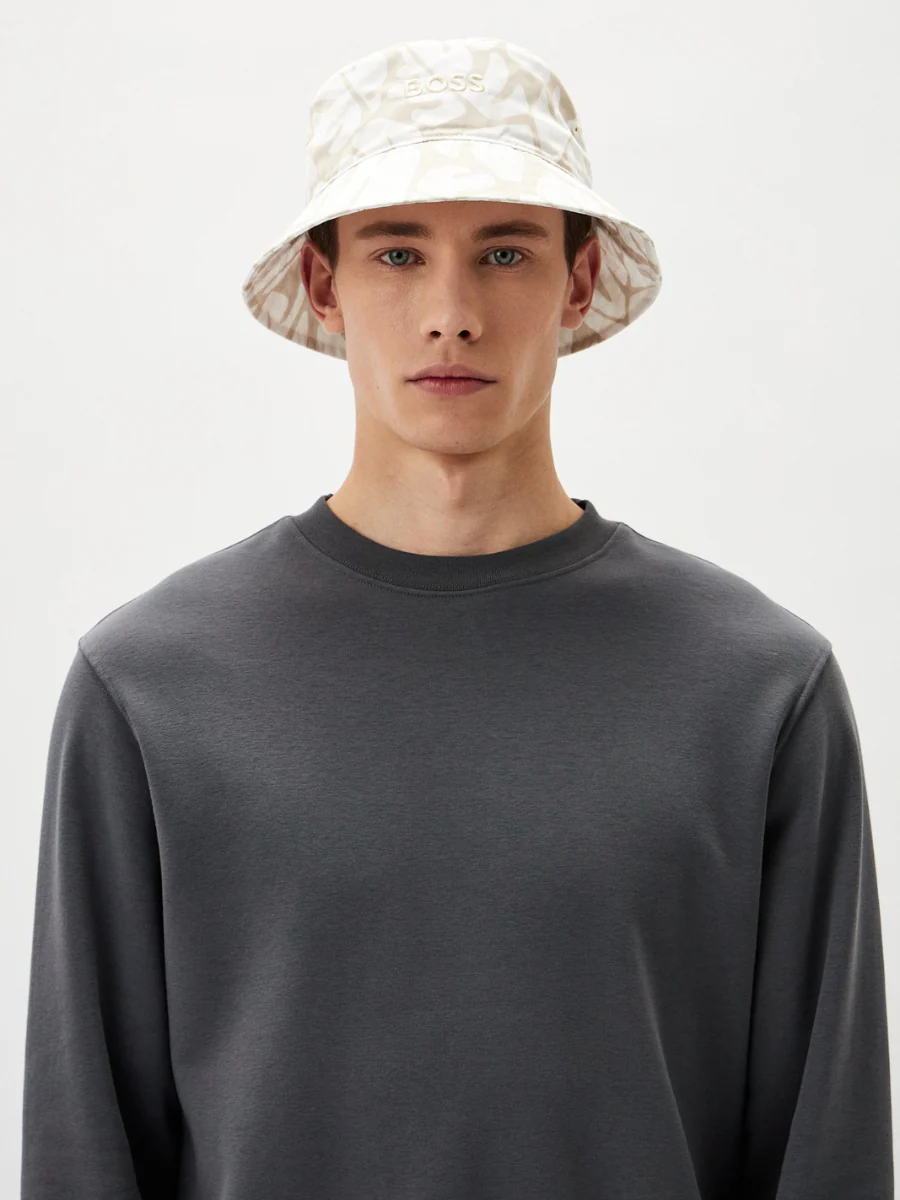 Foto 4 pulgar | Gorro Pesquero Boss Bucket Hat Para Playa Logo Unisex - Original