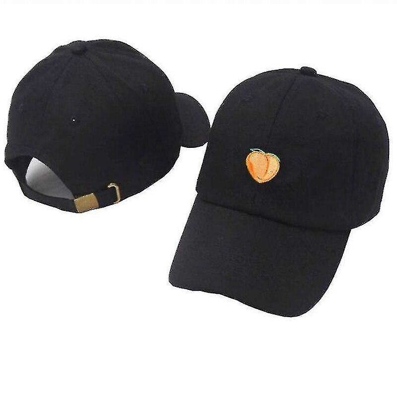 Foto 2 pulgar | Gorra Huoguo Bordada En Melocotón Para Hombre Y Mujer  Color Negro - Venta Internacional.