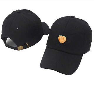 Foto 2 | Gorra Huoguo Bordada En Melocotón Para Hombre Y Mujer Color Negro - Venta Internacional.