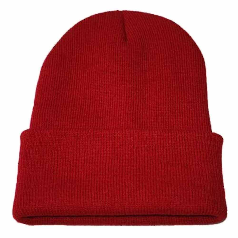 Foto 4 pulgar | Gorro De Punto Holgado Para Mujer  Estilo Hip Hop  Blanco - Venta Internacional.