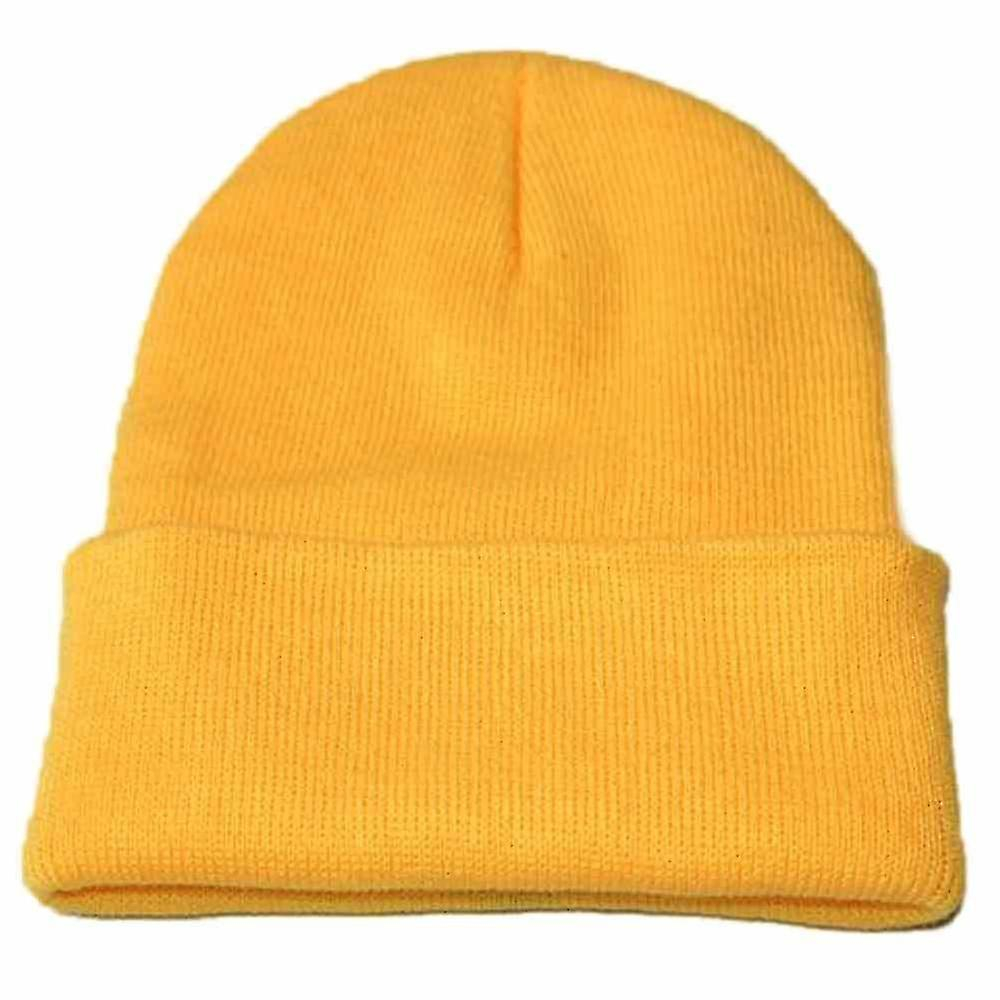 Foto 6 pulgar | Gorro De Punto Holgado Para Mujer  Estilo Hip Hop  Blanco - Venta Internacional.