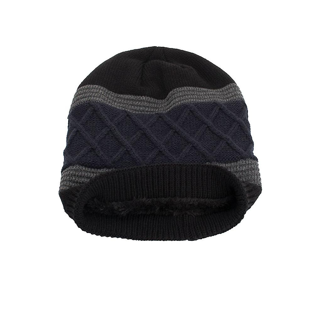 Foto 4 pulgar | Gorro Huoguo  Tejido Holgado  Tejido A Ganchillo  Lana De Invierno  Unisex - Venta Internacional.