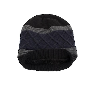 Foto 3 | Gorro Huoguo Tejido Holgado Tejido A Ganchillo Lana De Invierno Unisex - Venta Internacional.