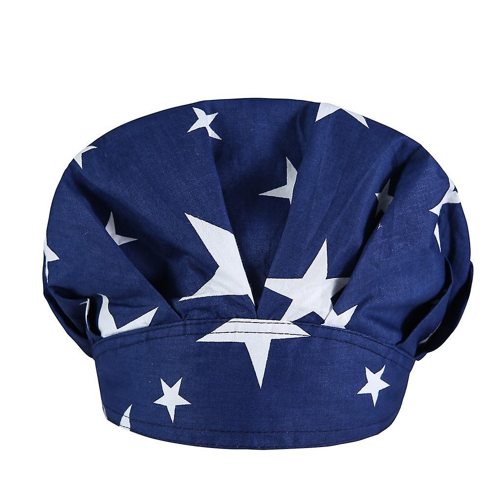 Foto 2 pulgar | Gorro De Enfermera Scrub Cap Huoguo  Unisex  A La Moda  Con Estampado De Algodón - Venta Internacional.