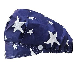 Foto 2 | Gorro De Enfermera Scrub Cap Huoguo Unisex A La Moda Con Estampado De Algodón - Venta Internacional.