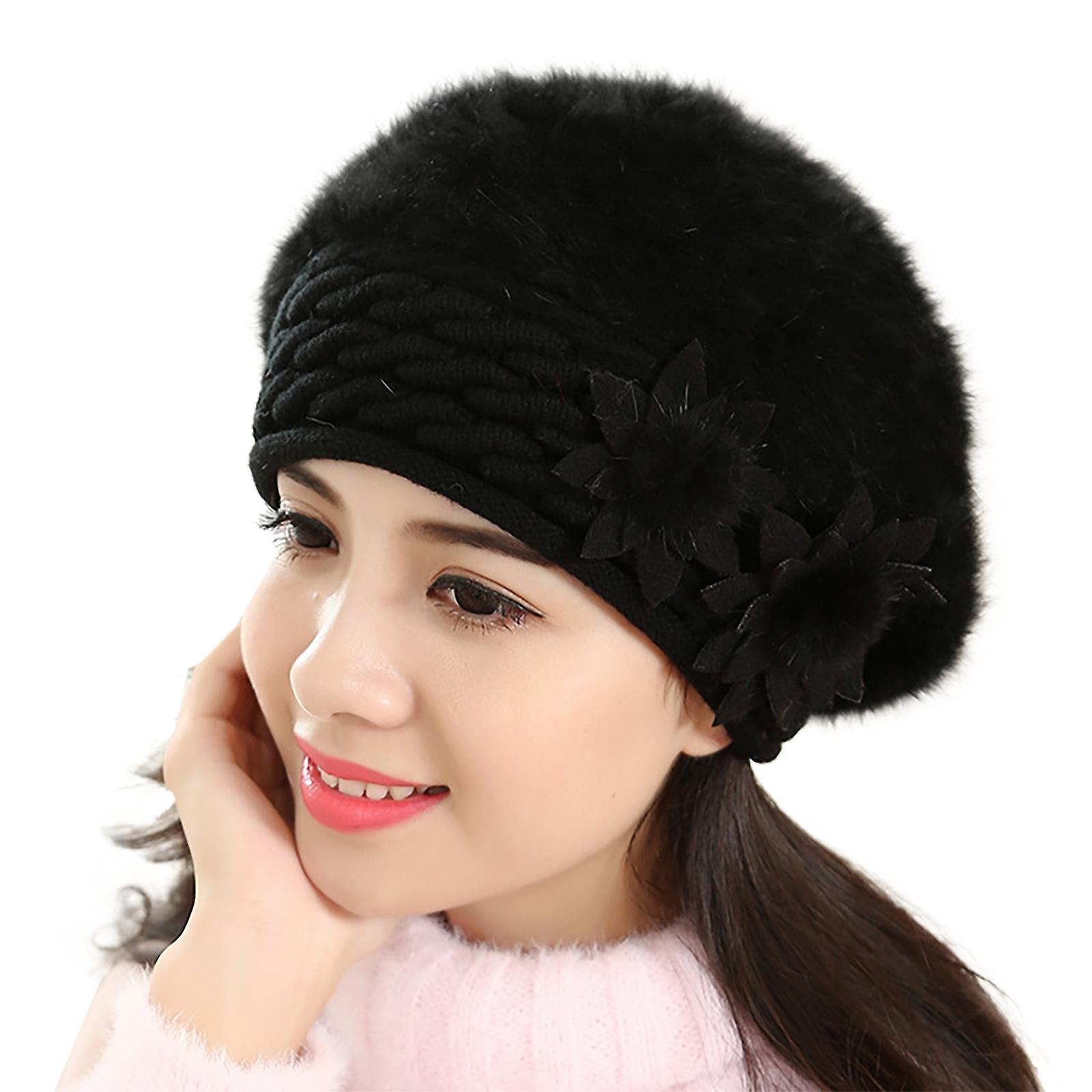Foto 2 pulgar | Gorro De Ganchillo Holgado Winter Slouch Para Mujer - Venta Internacional.