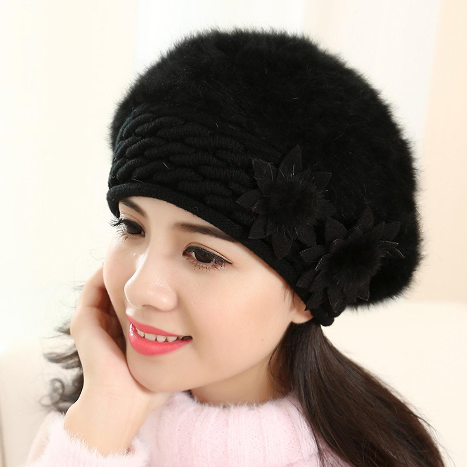 Foto 3 pulgar | Gorro De Ganchillo Holgado Winter Slouch Para Mujer - Venta Internacional.