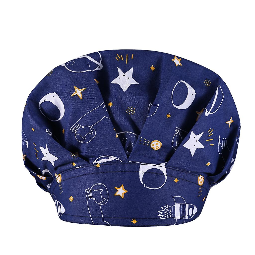 Foto 3 pulgar | Gorro De Enfermera Scrub Cap Huoguo  Unisex  A La Moda  Con Estampado De Algodón - Venta Internacional.