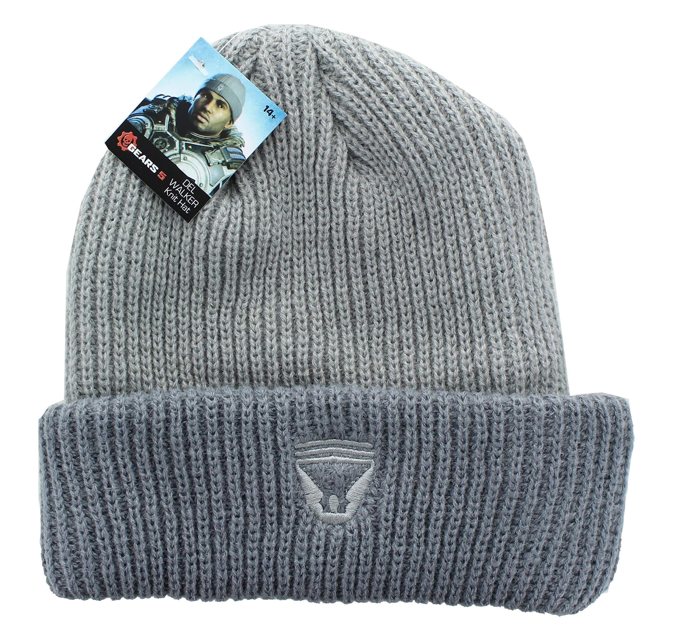 Foto 5 pulgar | Gorro De Invierno Toynk Gears 5 Del Walker Beanie Gris Y Azul - Venta Internacional.
