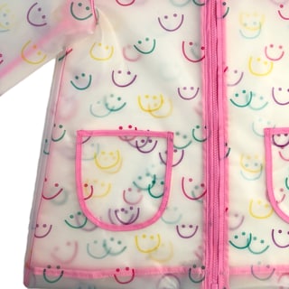 Foto 4 | Impermeable Losan Con Estampado De Caritas Para Niña