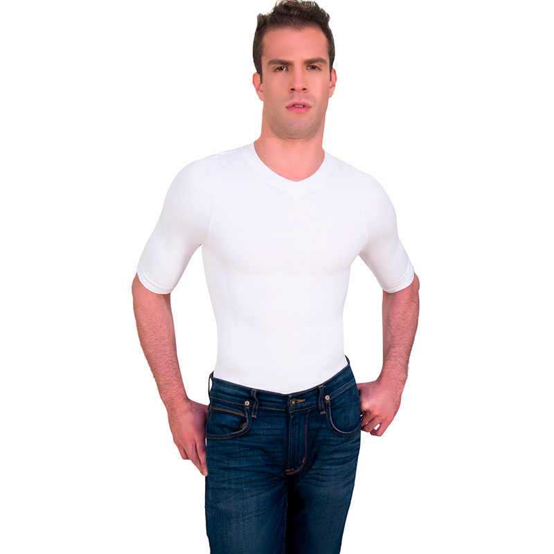 Foto 2 pulgar | Playera Control I Love Shape Blanca para Hombre