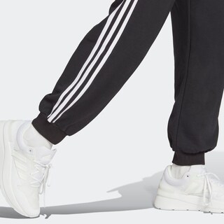 Foto 7 | Pants Essentials 3 Franjas Tela French Terry Ajuste Holgado Adidas Negro para Mujer