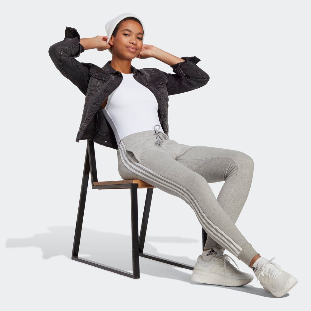 Foto 6 pulgar | Pants Adidas Essentials 3 Gris para Mujer