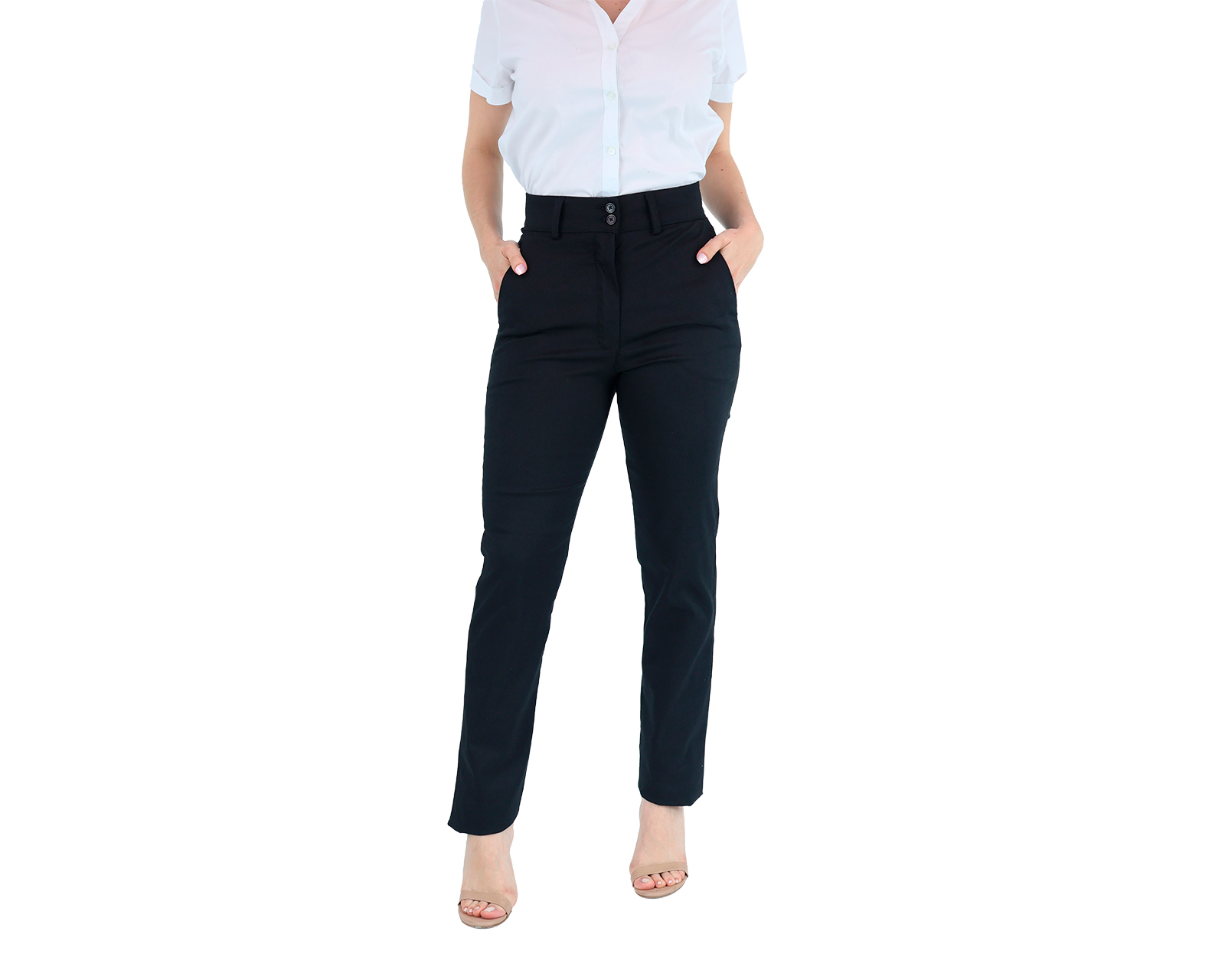 Pantalón Rams Cottons Sol Color Negro para Mujer