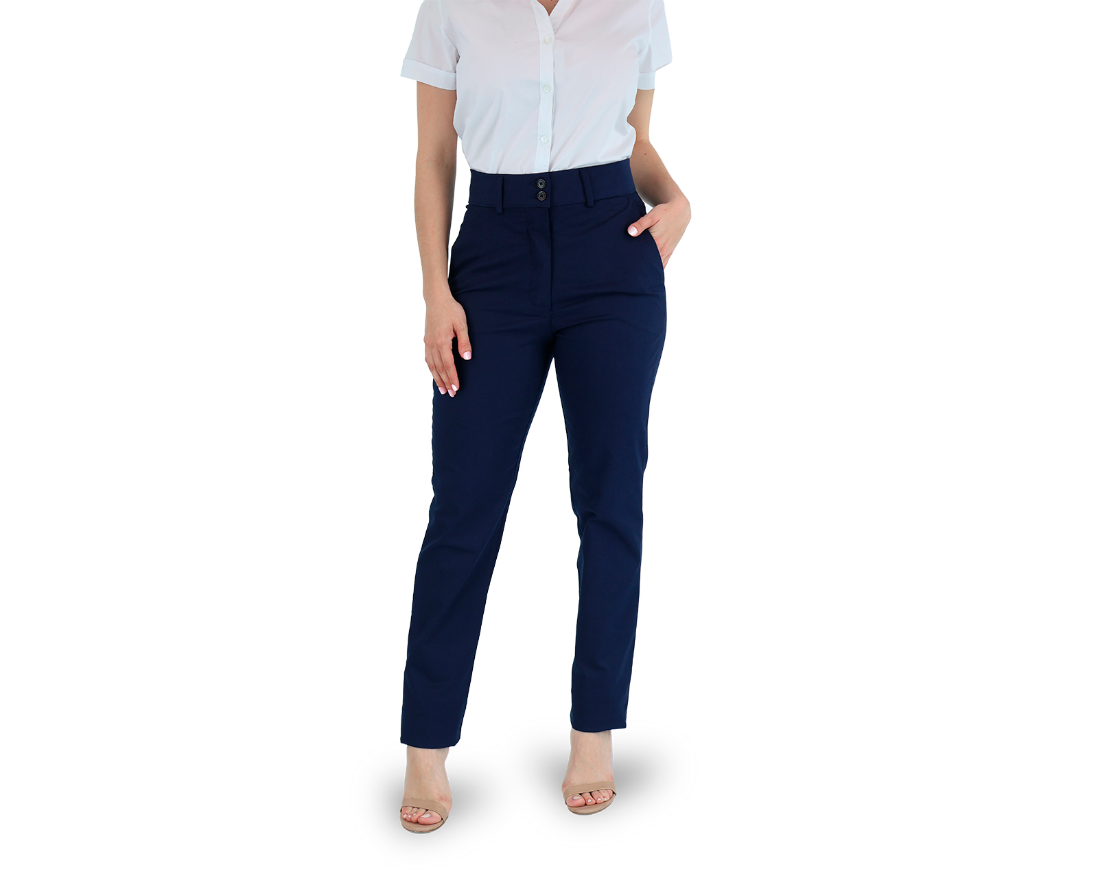 Pantalón Rams Cottons Sol Azul Marino para Dama