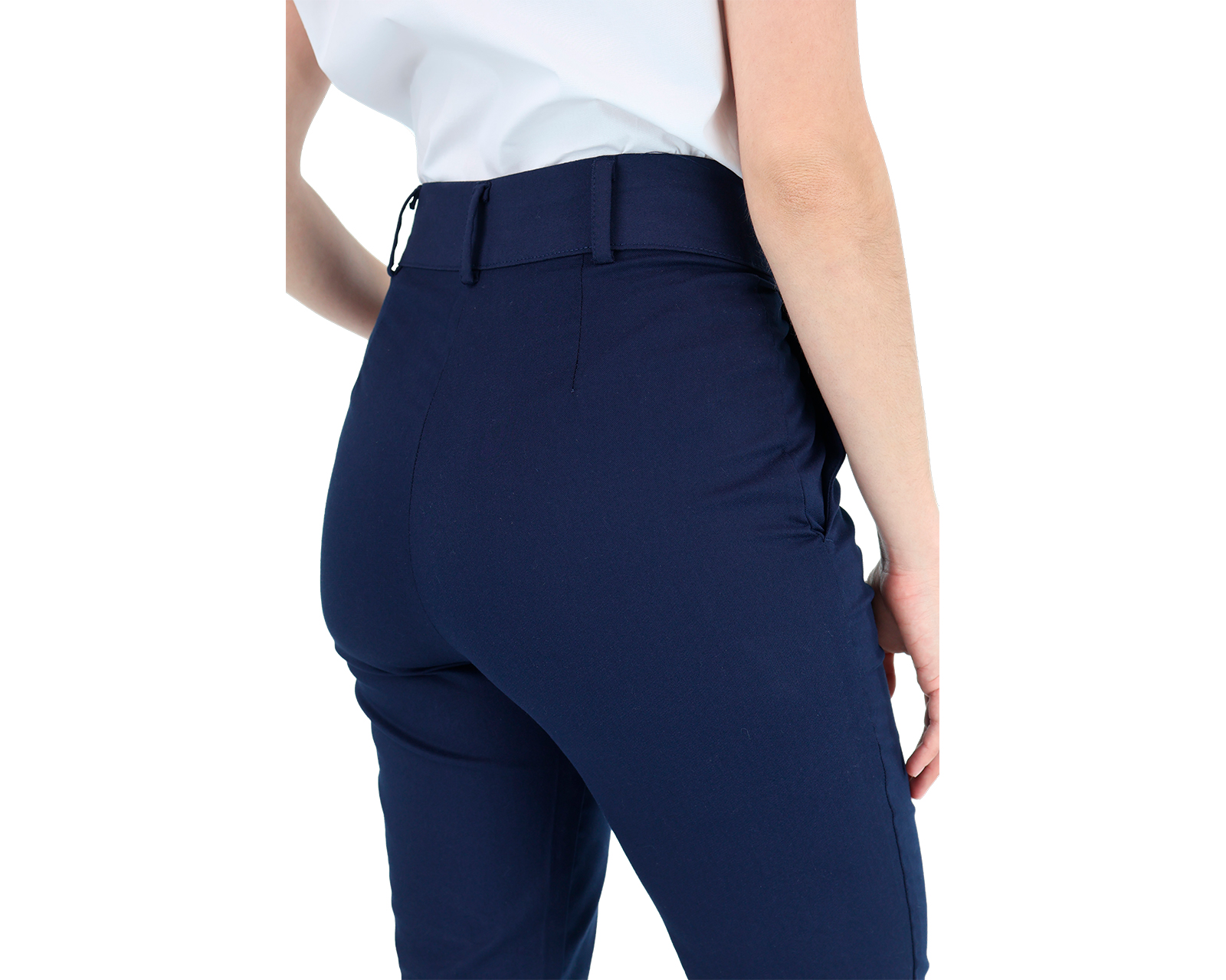 Foto 5 | Pantalón Rams Cottons Sol Azul Marino para Dama